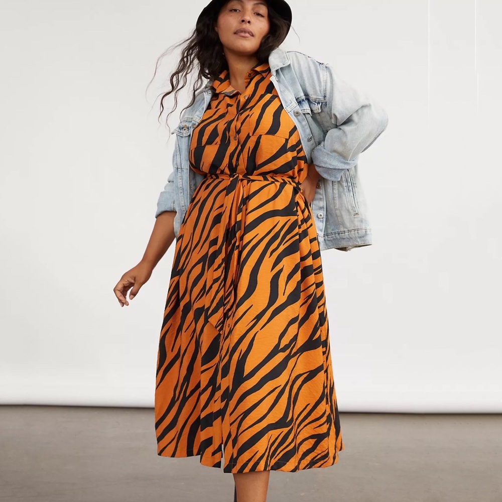 Anthropologie Maeve Tereza Midi Shirtdress - Picture 7 of 7